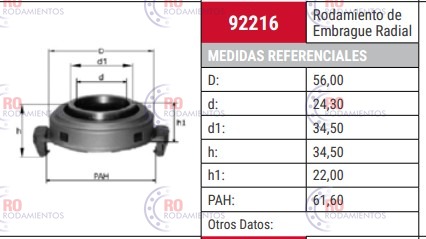 CRAP 92216 - imagen del producto